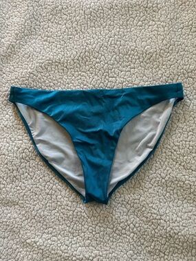Victoria’s Secret Shiny Teal Bikini Bottom